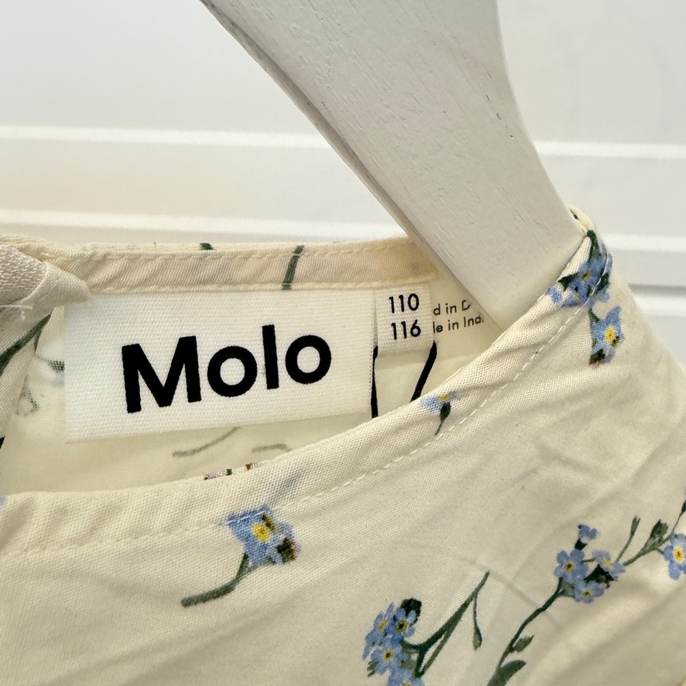 NWT MOLO FORGET ME NOT CHERRY DRESS SIZE 5 6 SPRING - Picture 3 of 4